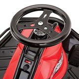 Da, wo der Pfeil hinzeigt, fährt es hin.