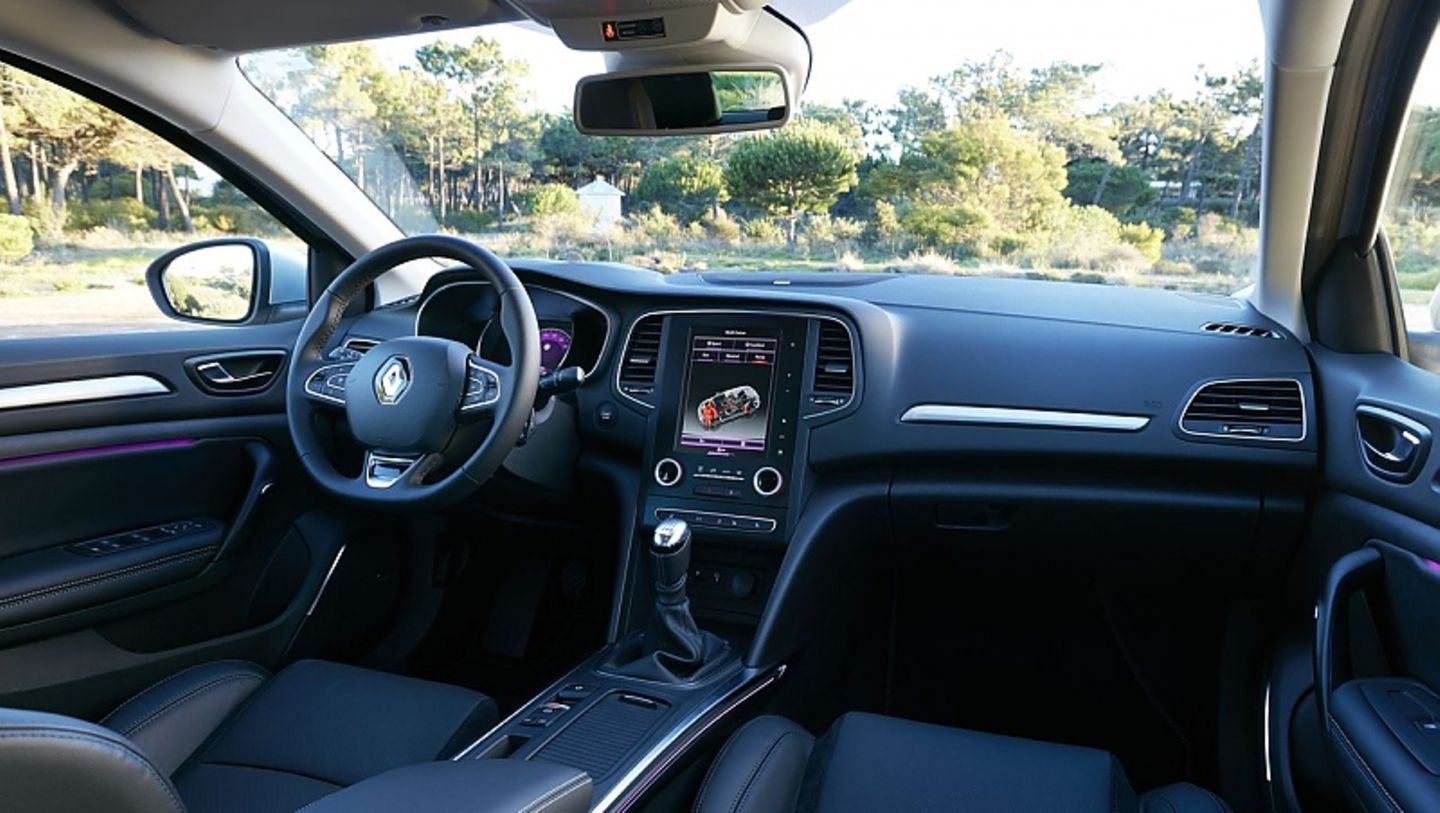 Der Renault Megane zeigt viele Ähnlichkeiten zu dem des Talisman