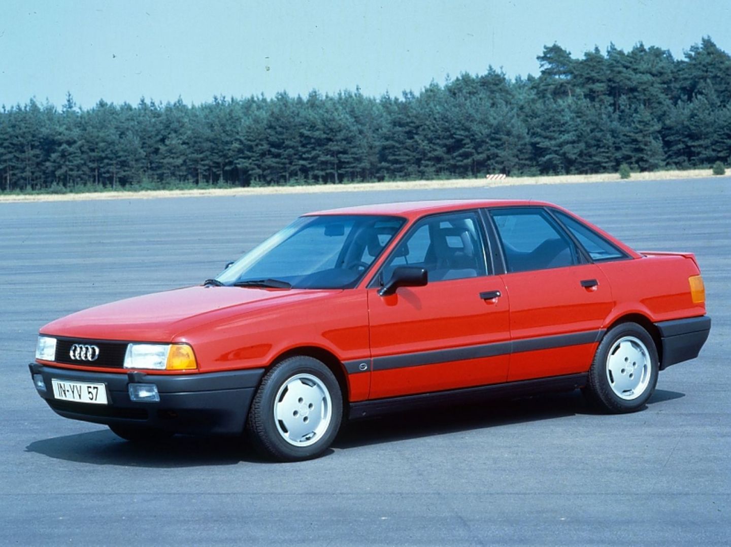 Den Audi 80 gab es auch als quattro-Version