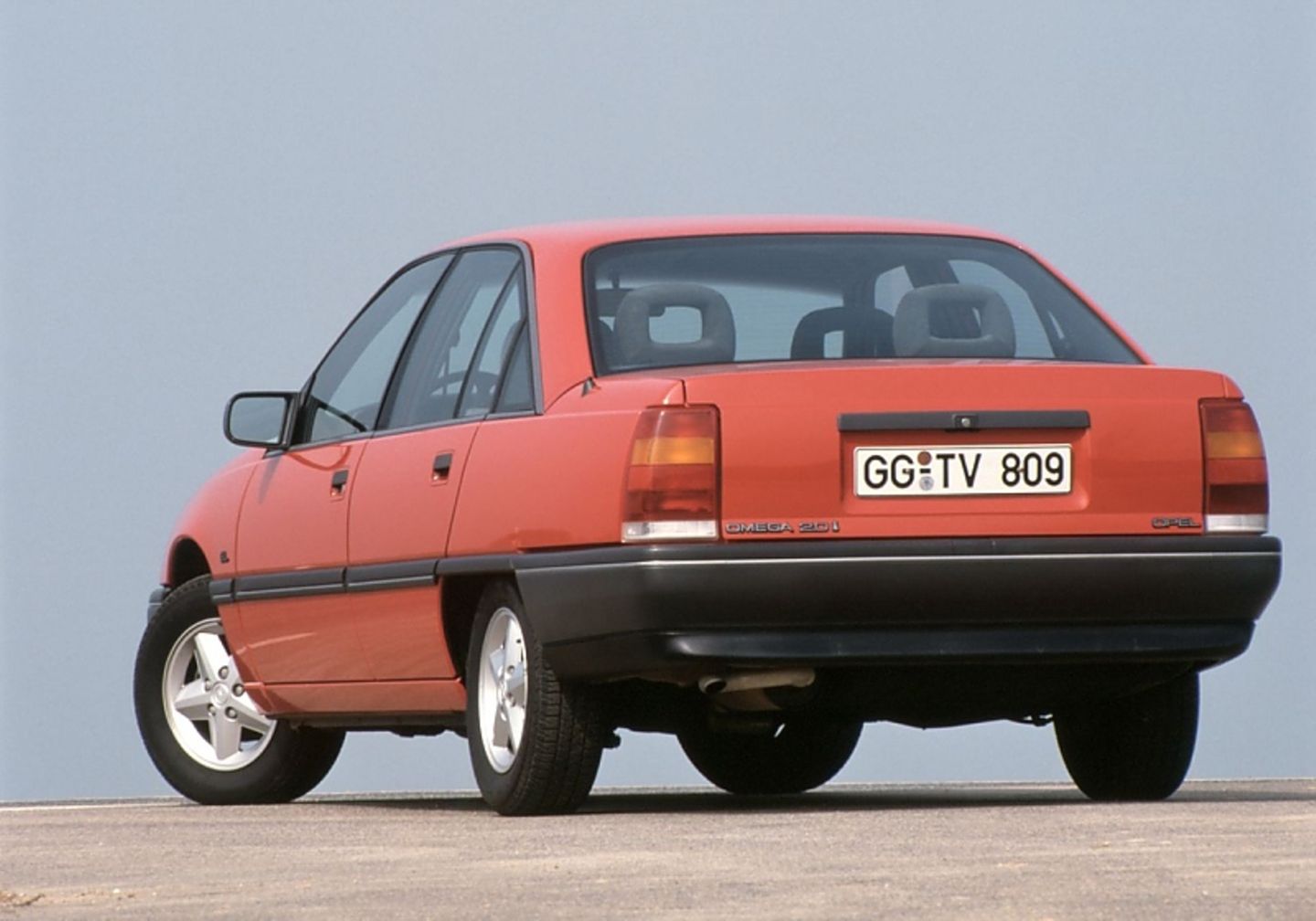 Der Opel Omega A hatte einen Heckantrieb