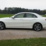 Die Mercedes C 250 d Limousine ist 4,69 Meter lang