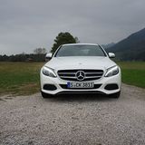 Die Lichtgrafik der Mercedes C 250 d Limousine