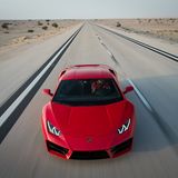 Lamborghini Huracan LP 580-2 - gewohnt martialischer Auftritt