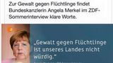 ZDF Merkel