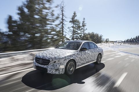 Mercedes E-Klasse 2015 Erprobung