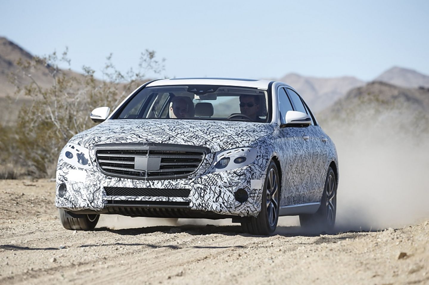 Mercedes E-Klasse 2015 Erprobung