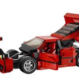 Der Lego Ferrari F40 besteht aus 1.158 Elementen