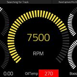 Das RaceCapture Pro überträgt per Bluetooth die Telemetriedaten auf das Smartphone