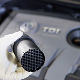 Einfache Technik, große Wirkung: Der Stömungsgleichrichter soll den 1.6 TDI Motor (EA 189) abgaskonform machen