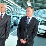 VW-Chef Matthias Müller und Niedersachens Ministerpräsident Stephan Weil, der im Aufsichtsrat öfters kritisch nachgefragt haben
