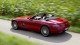 Der Mercedes SLS AMG Roadster ist durch ein kleineres, Turbo-Modell ersetzt worden.