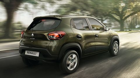 Renault Kwid Indien 2015 - der Motor leistet 54 PS und 72 Nm