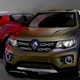Renault Kwid Indien 2015 - hier die Studie