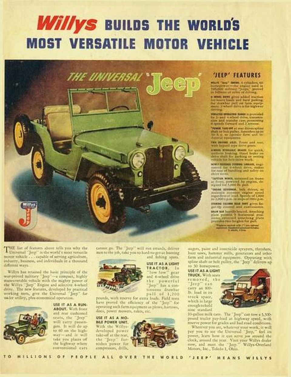 Jeep Werbung Jeep Werbung
