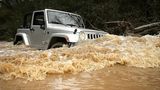 Wasserdurchfahrten sind mit dem Jeep Wrangler kein Problem