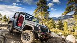 Jeep Wrangler auf dem Rubicon Trail