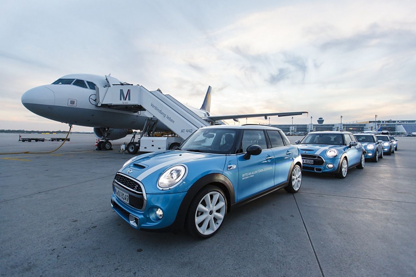 Mini am Münchner Flughafen