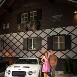 Sandra Zanetti and Robert Engstler an der Bentley Lodge Kitzbühel