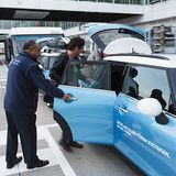 Mini am Münchner Flughafen