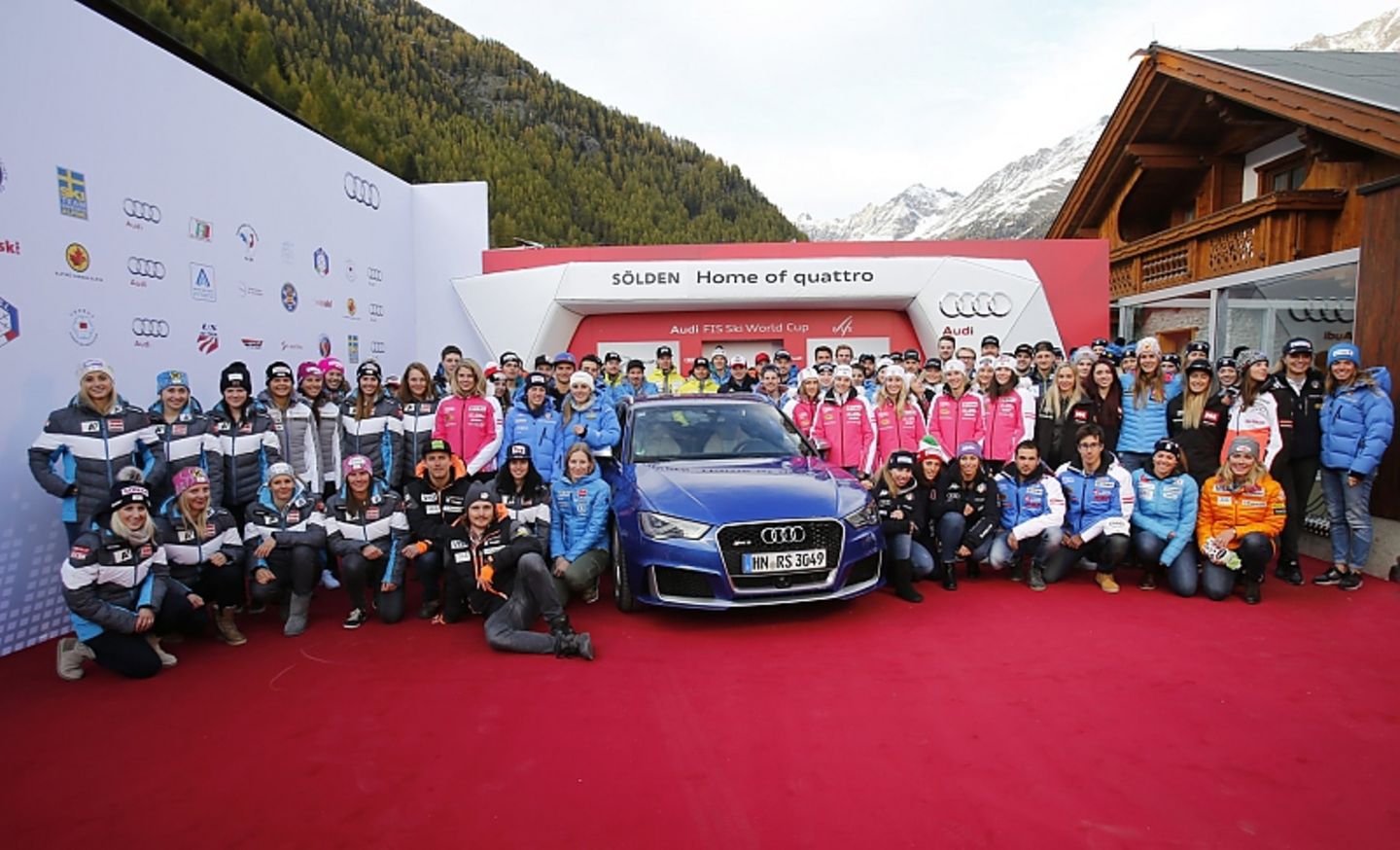 Audi-Werbeaktionen im Winter