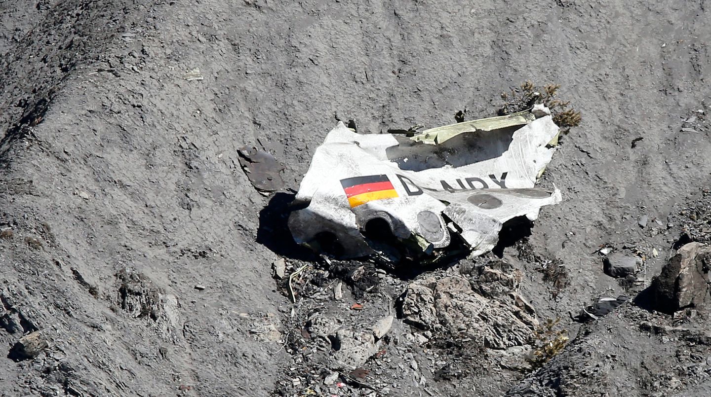 Germanwings-Wrackteil Flugzeugabsturz Google Jahresrückblick