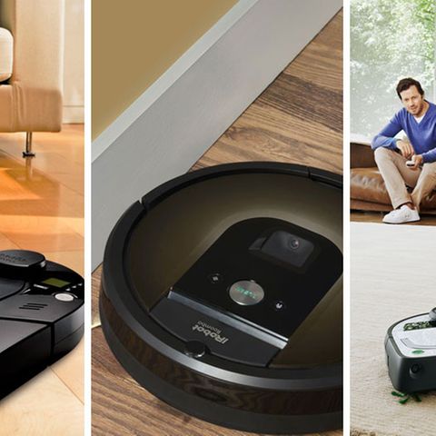 Die Top-Modelle: Netao Botvac Connected, IRobot der Roomba 980 und der Vorwerk Kobold VR200.