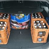 Einkäufe schluckt der Hyundai mit links.