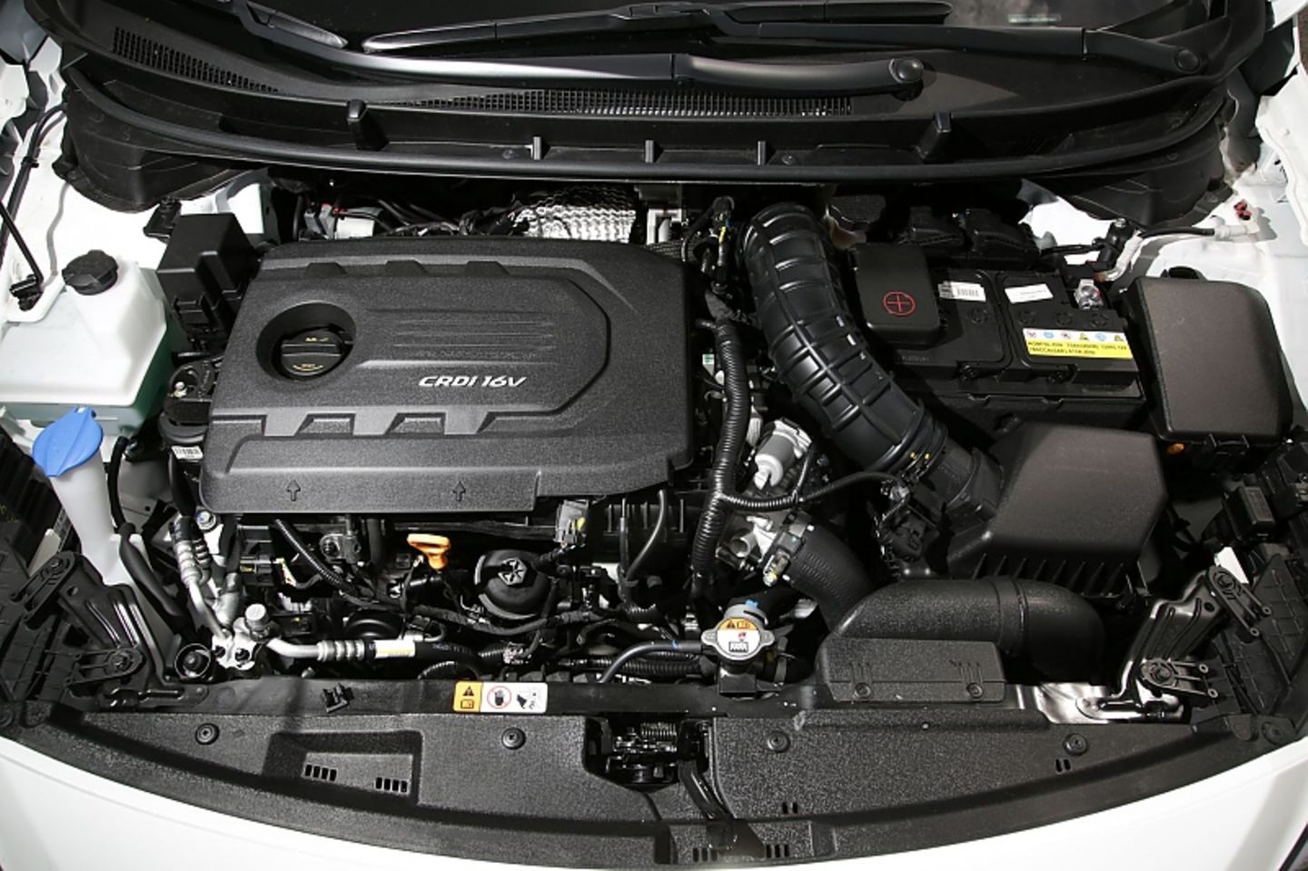 Der 1,6 Liter große Vierzylinder des Hyundai i30 Kombi.
