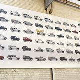 Mehr als genug Variationen gibt es vom Land Rover Defender.