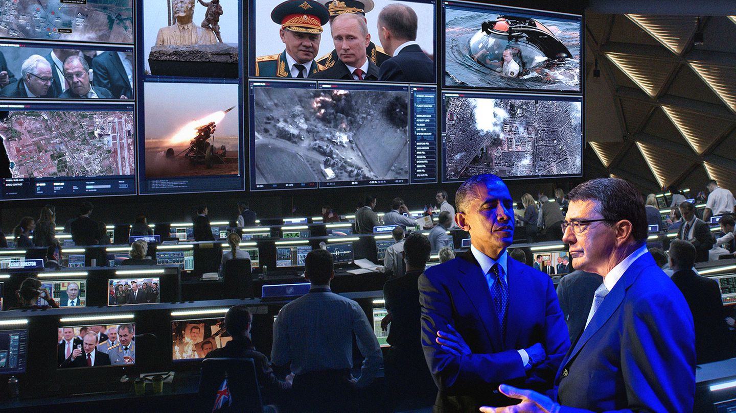 Bei Barack Obama dreht sich natürlich alles um seinen Widersacher. Jeder Schritt Putins wird mit Argusaugen, Satelliten und Kameras verfolgt. Bei Budajew spielt der US-Präsident die Rolle des Anti-Helden.