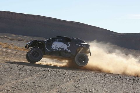 Der Peugeot 2008DKR ist noch brutaler geworden.