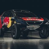Der Peugeot 2008DKR ist flacher,...