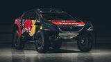 Der Peugeot 2008DKR ist flacher,...