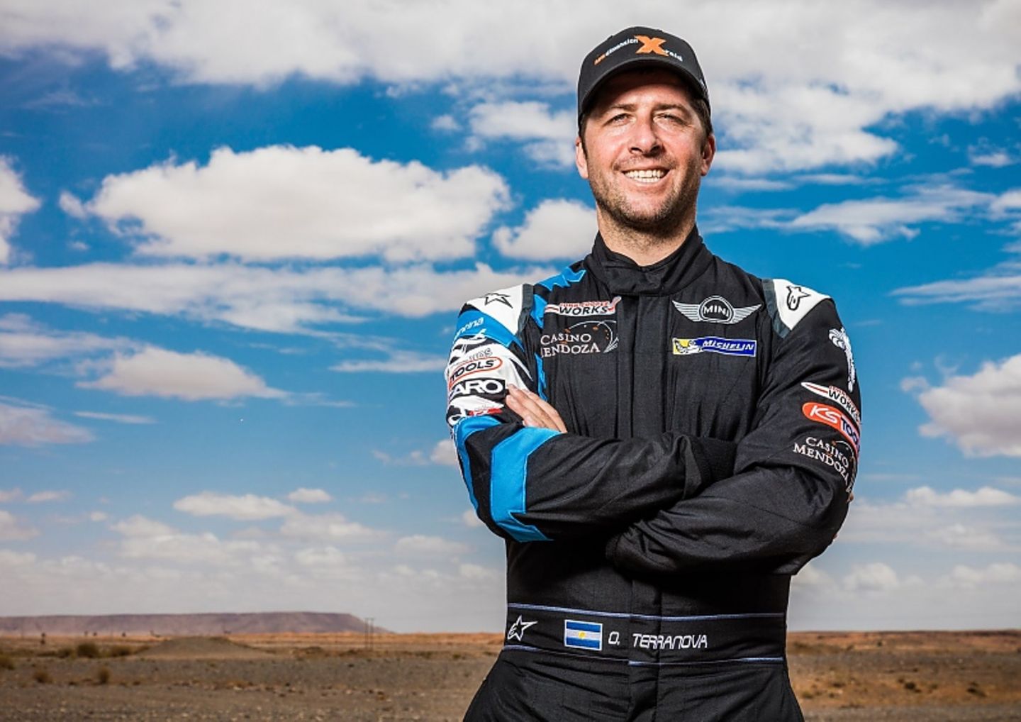 Orlando Terranova von Mini freut sich auf die Dakar 2016.