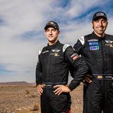 Erfahrung pur in einem Auto: Joan Nani Roma und Alex Haro (links).