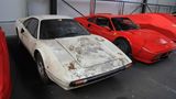 Ferrari Eberlein - viele historische Fahrzeuge in der Garage