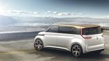 Studie des VW Budd-e auf der CES 2016 in Las Vegas