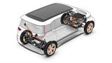Studie des VW Budd-e auf der CES 2016 in Las Vegas