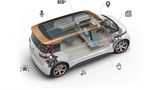Studie des VW Budd-e auf der CES 2016 in Las Vegas