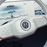 Studie des VW Budd-e auf der CES 2016 in Las Vegas