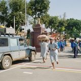 Otto an der indisch-pakistanischen Grenze