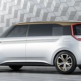 Studie des VW Budd-e auf der CES 2016 in Las Vegas