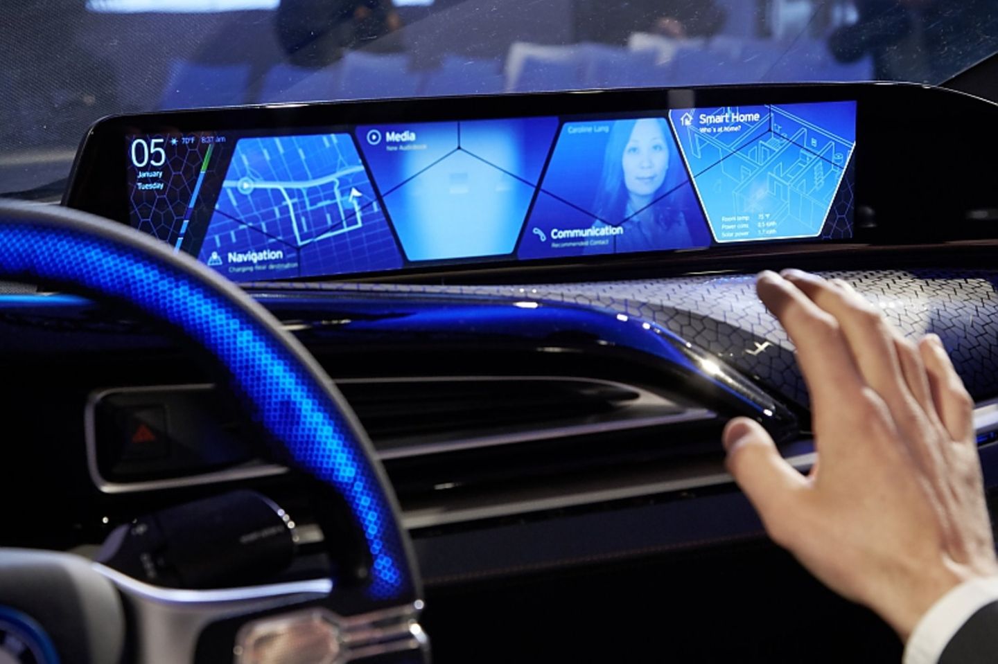 BMW i8 Spyder auf der CES 2016