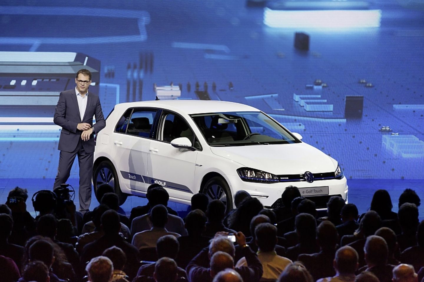 VW E Golf mit Volkmar Tanneberger, Entwicklungs Chef Elektroantriebe
