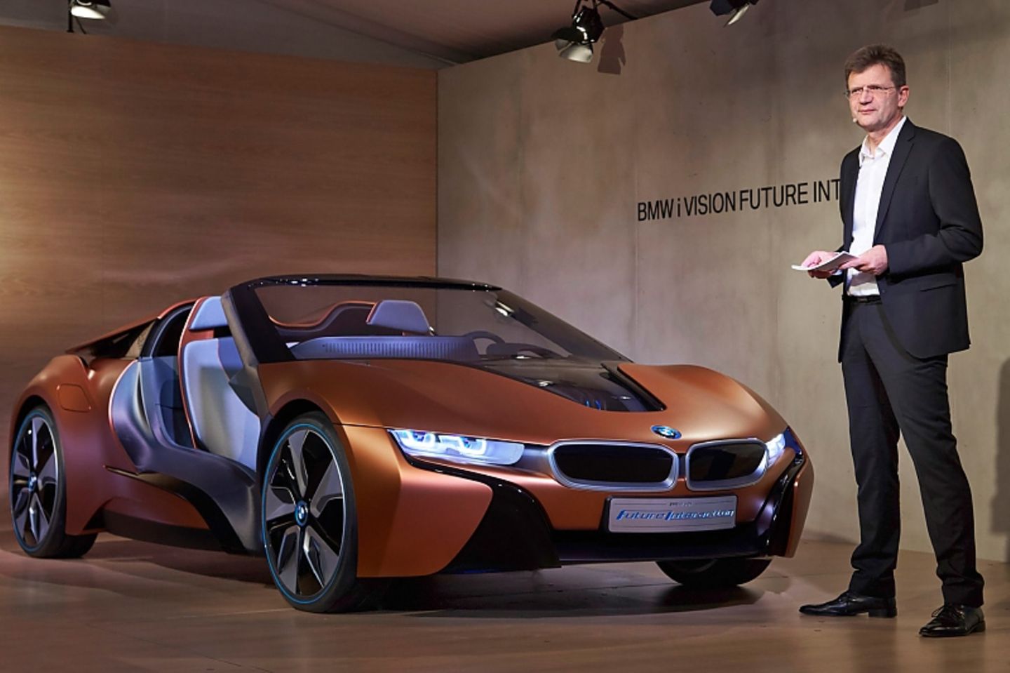 BMW i8 Spyder auf der CES 2016