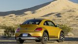 VW Beetle Dune 1.8 Turbo - der Heckspoiler fällt auf