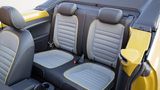 Der Fond des VW Beetle Dune 1.8 Turbo