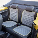 Der Fond des VW Beetle Dune 1.8 Turbo