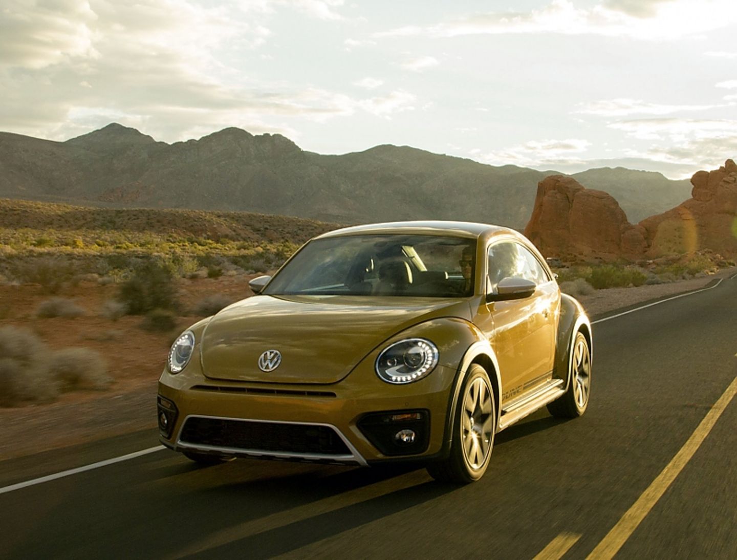 VW Beetle Dune 1.8 Turbo - von vorne leicht zu erkennen