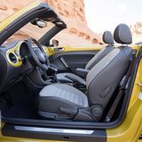 Die Innenausstattung des VW Beetle Dune ist auf das Außendesign abgestimmt